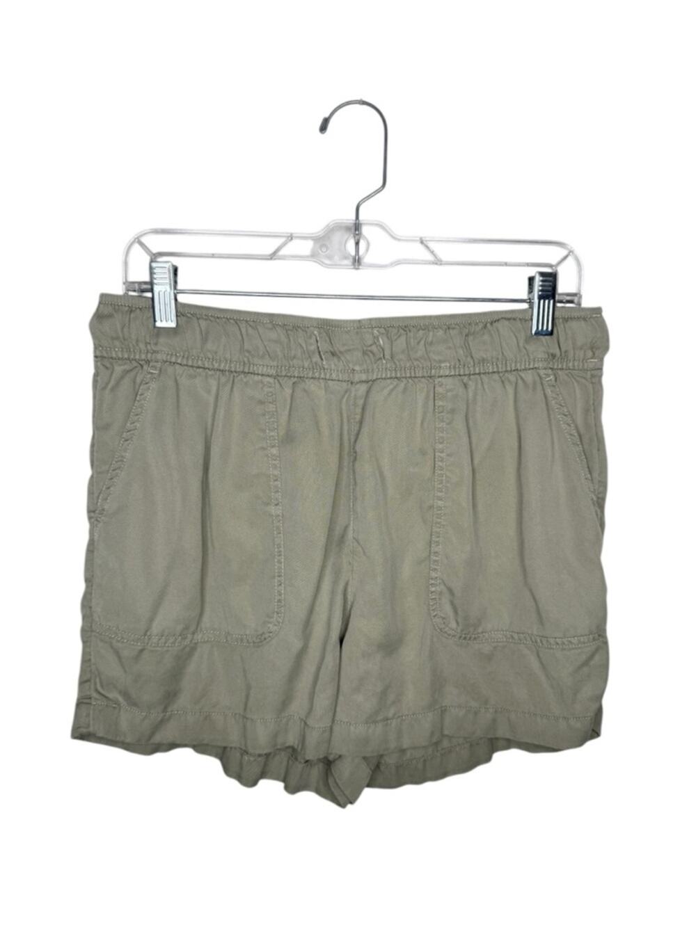C&C CALIFORNIA / light army green elastic waist shorts / L